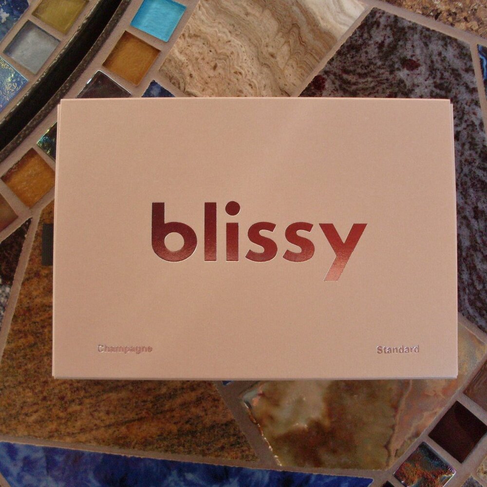 Two - blissy 100% Mulberry Silk Pillowcases - 22 MOME -  Standard - Champagne